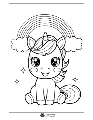 Cute Kawaii Unicorn